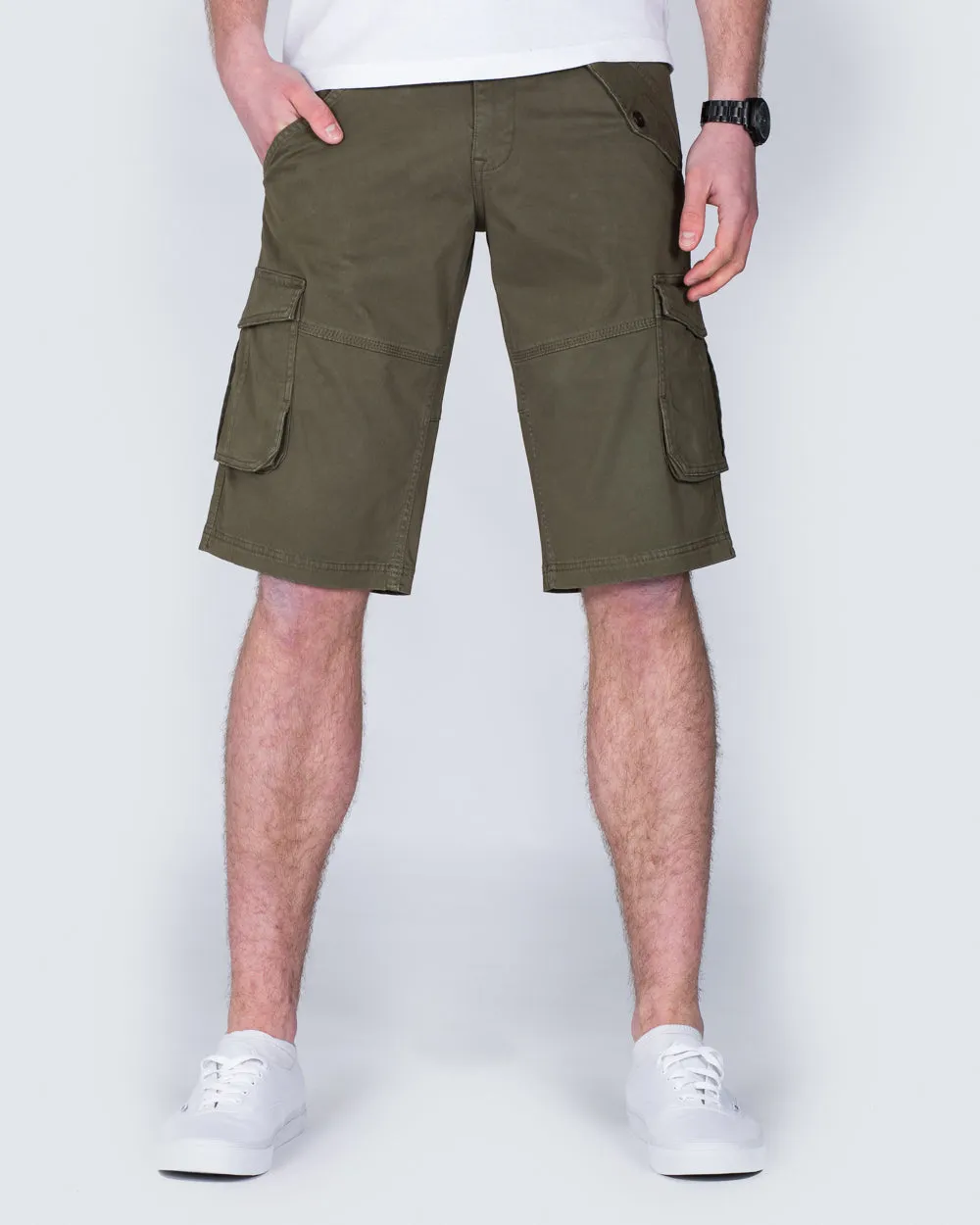 2t Stretch Combat Shorts (khaki)