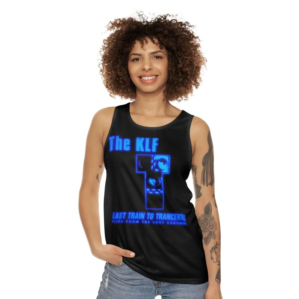 90s Music Lover's Tank Top: The KLF Last Train to Trancentral