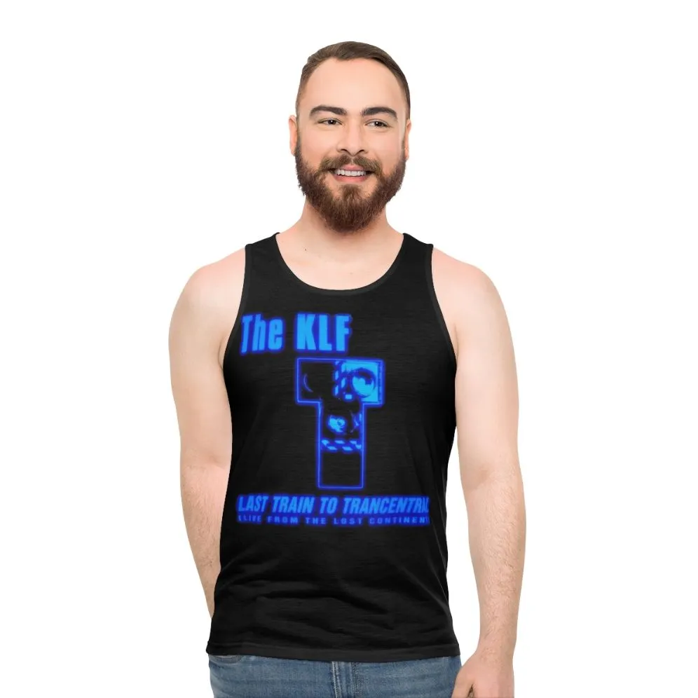 90s Music Lover's Tank Top: The KLF Last Train to Trancentral