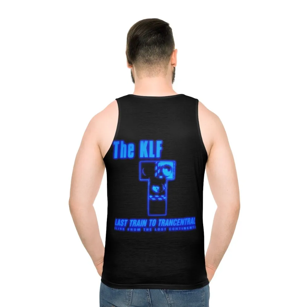 90s Music Lover's Tank Top: The KLF Last Train to Trancentral