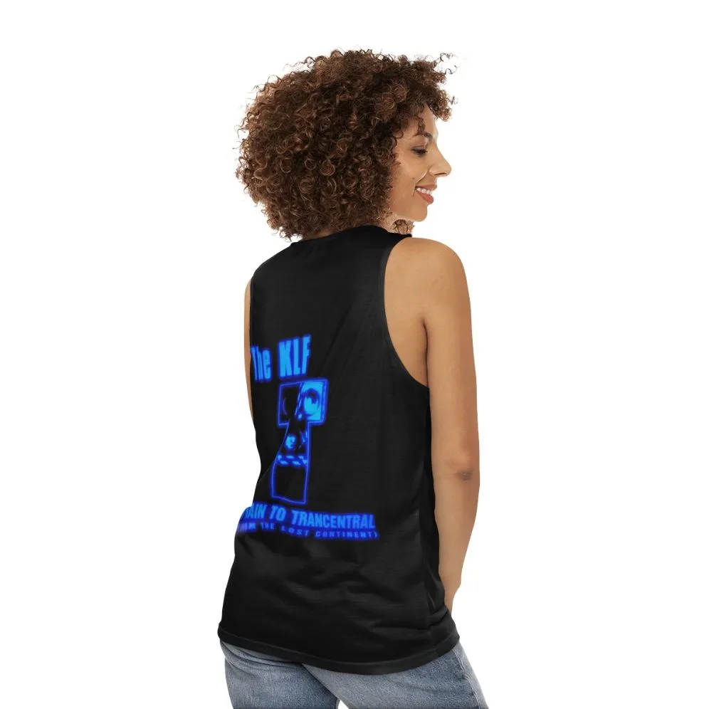 90s Music Lover's Tank Top: The KLF Last Train to Trancentral