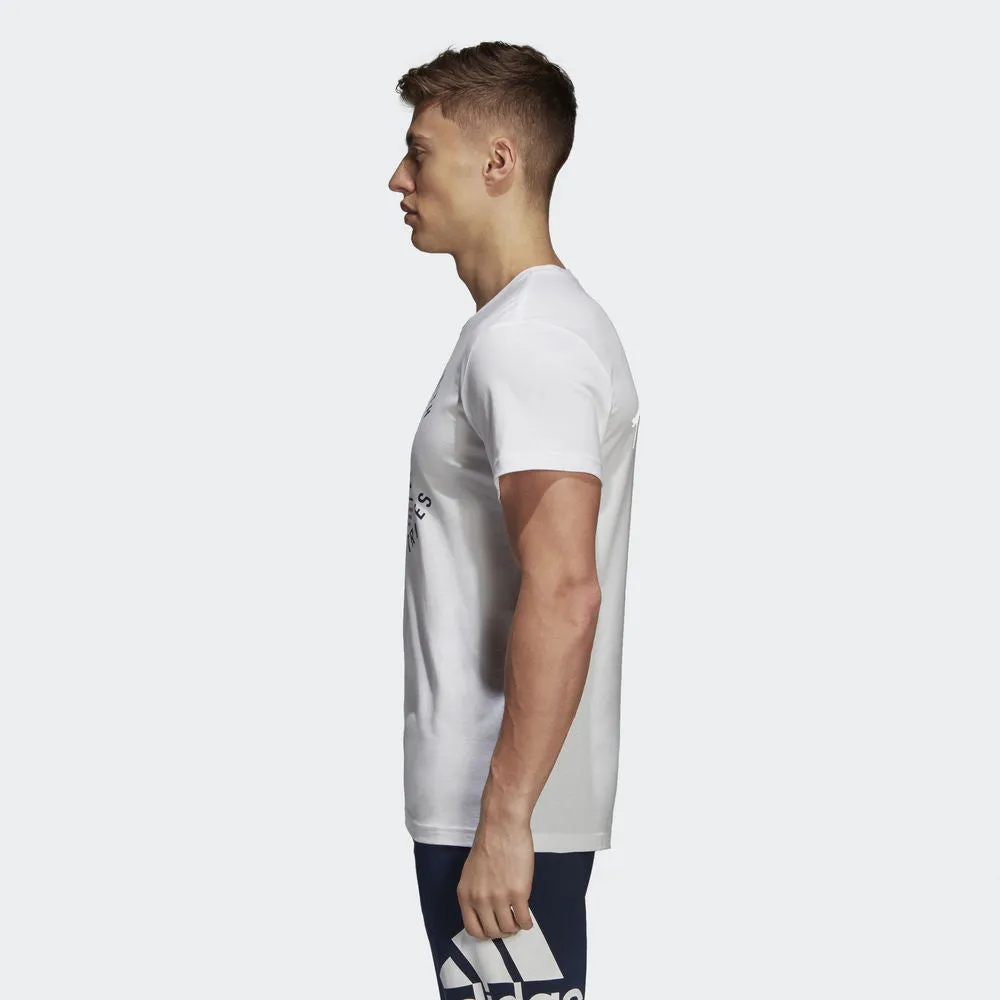 Adidas Emblem Tee White DH6873