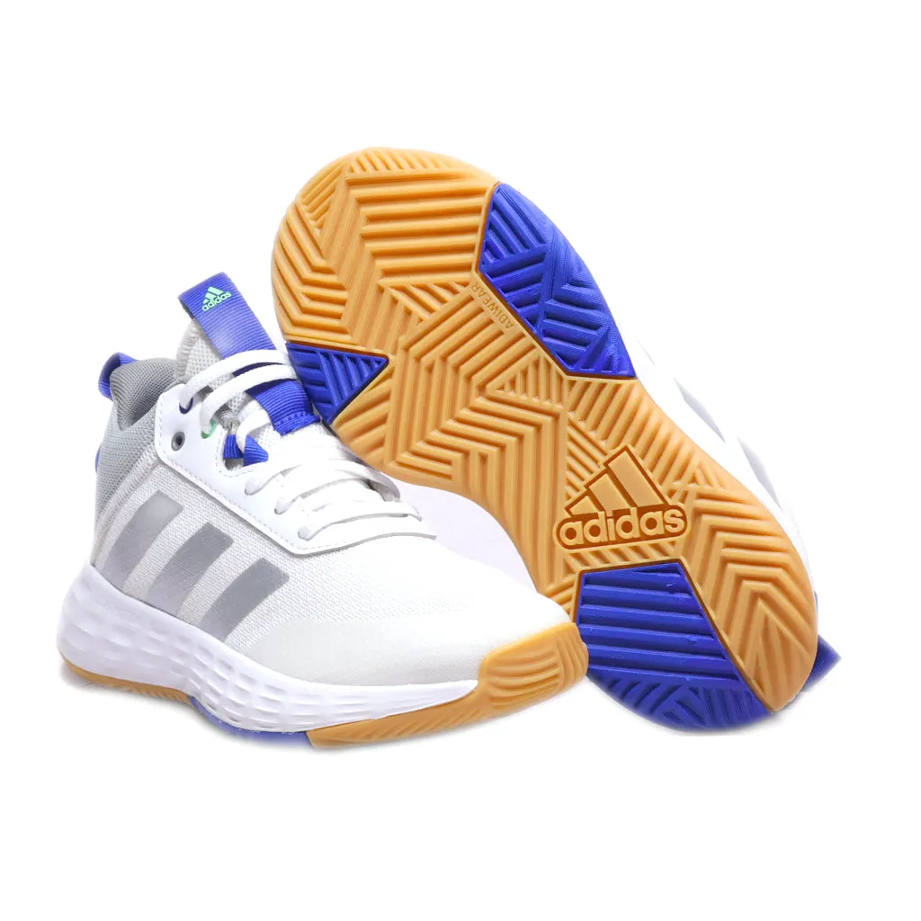 Adidas Sport Shoes Fabric White Colour For Kids