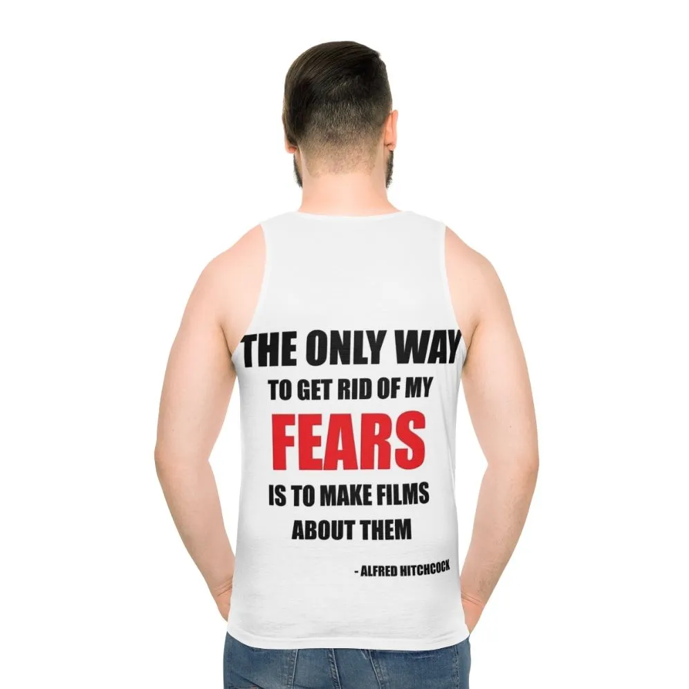 Alfred Hitchcock Quote Unisex Tank Top for Film Lovers