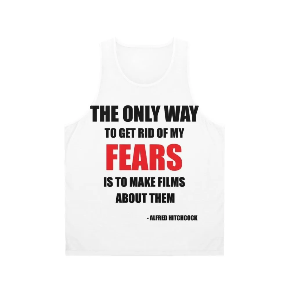 Alfred Hitchcock Quote Unisex Tank Top for Film Lovers