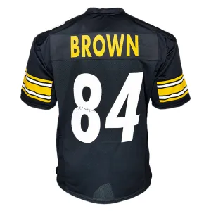 Antonio Brown Signed Pittsburgh Black Football Jersey (JSA)