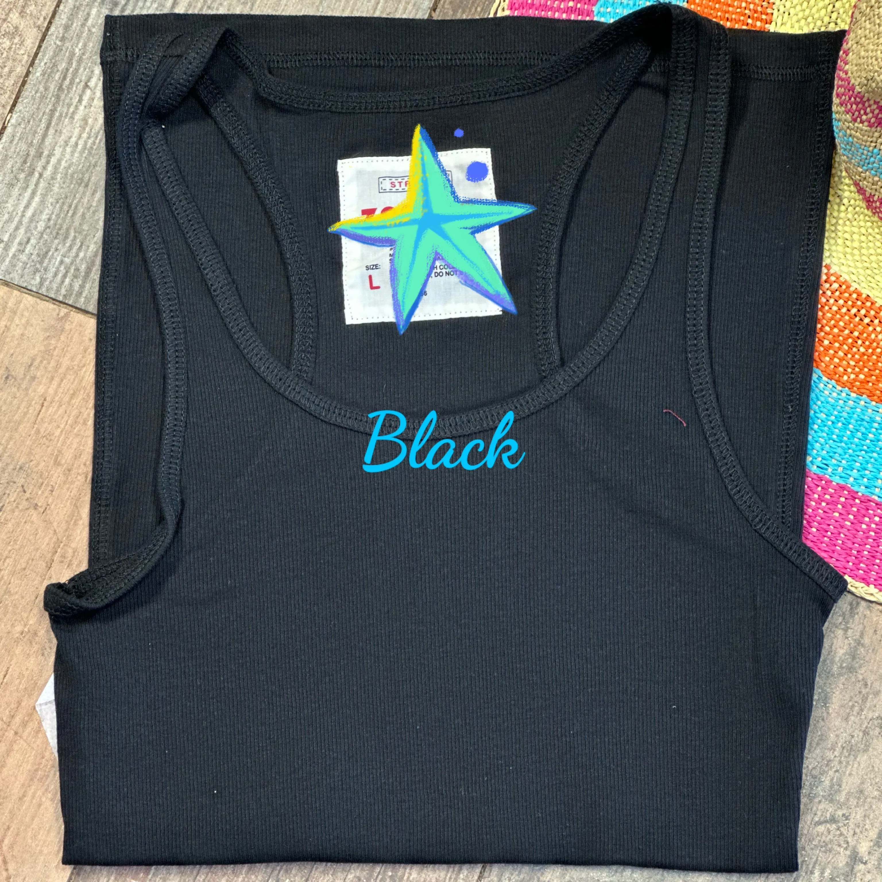 April Racer Back Tank Top