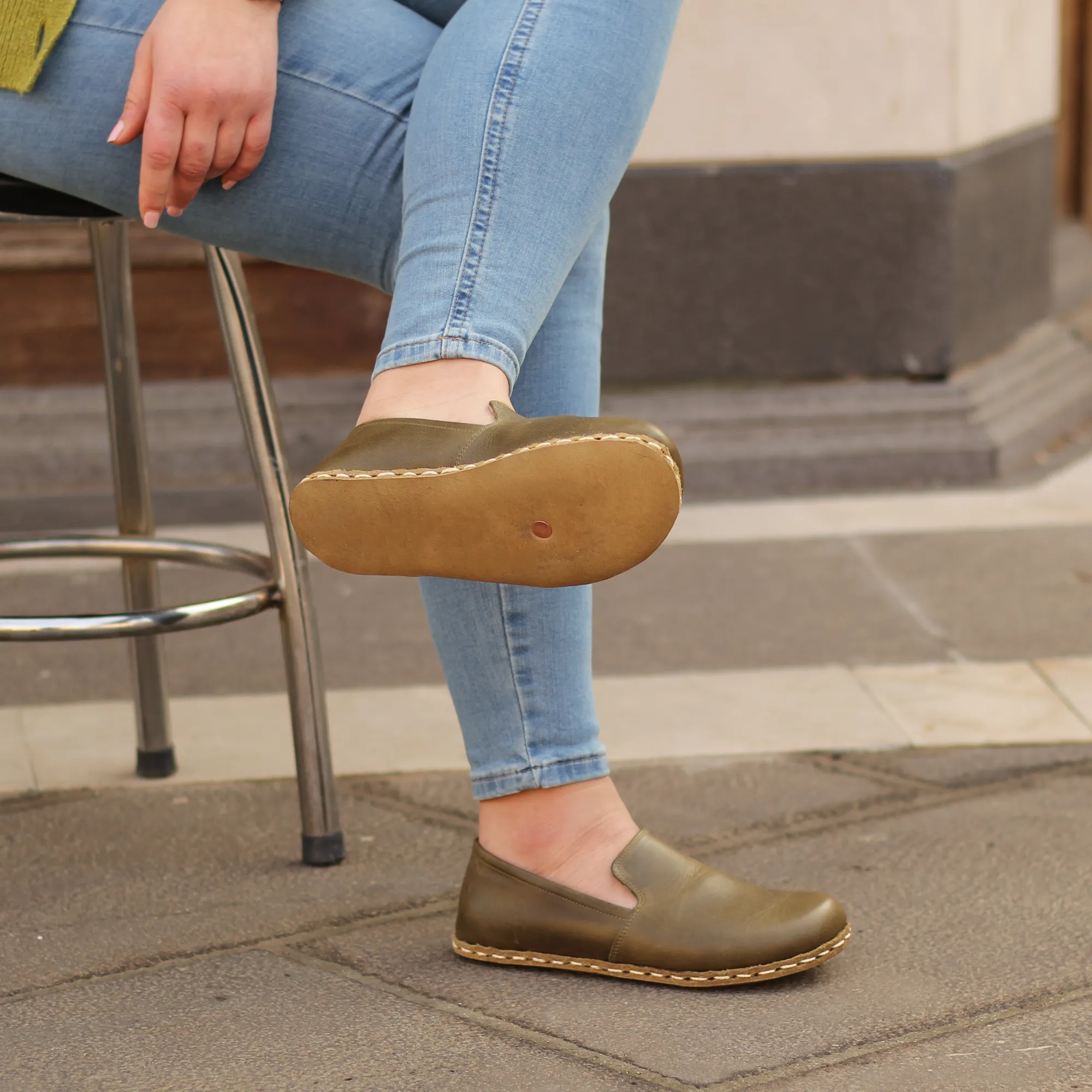 Barefoot Shoes Women's Military Green