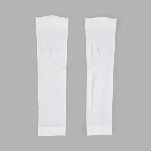 Basic White Running Sleeves