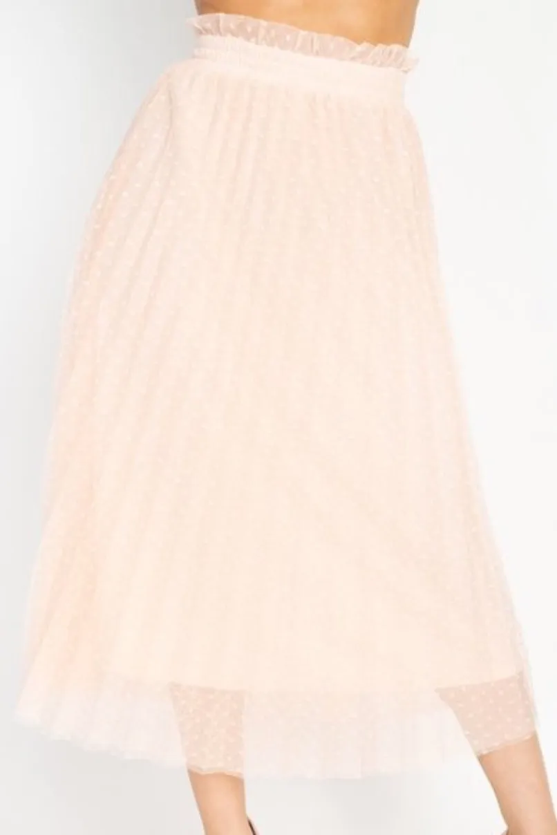 Bay Blush Tulle Skirt