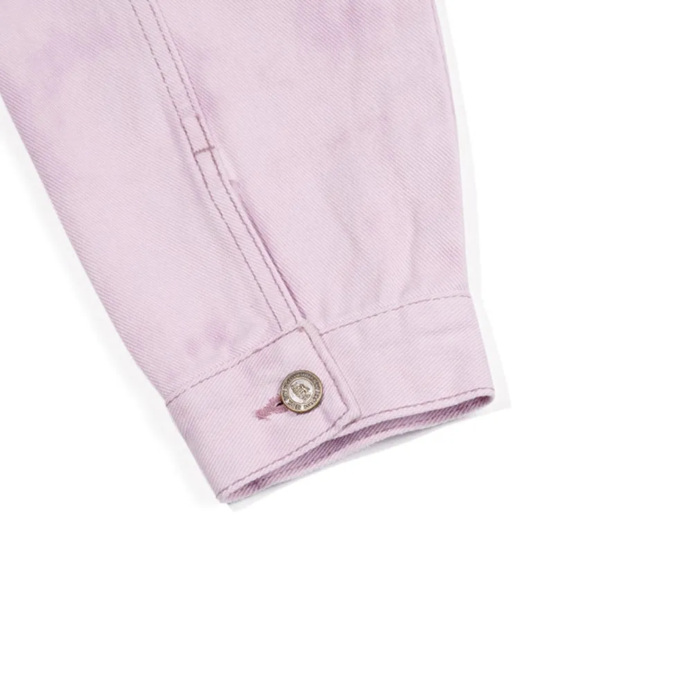 BIG CARGO LOOSEFIT DENIM JACKET PIGMENT PINK