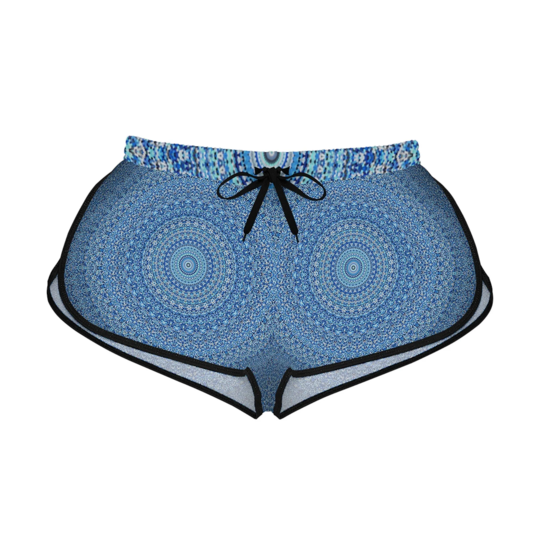 Blue Mandala - Inovax Women's Relaxed Shorts