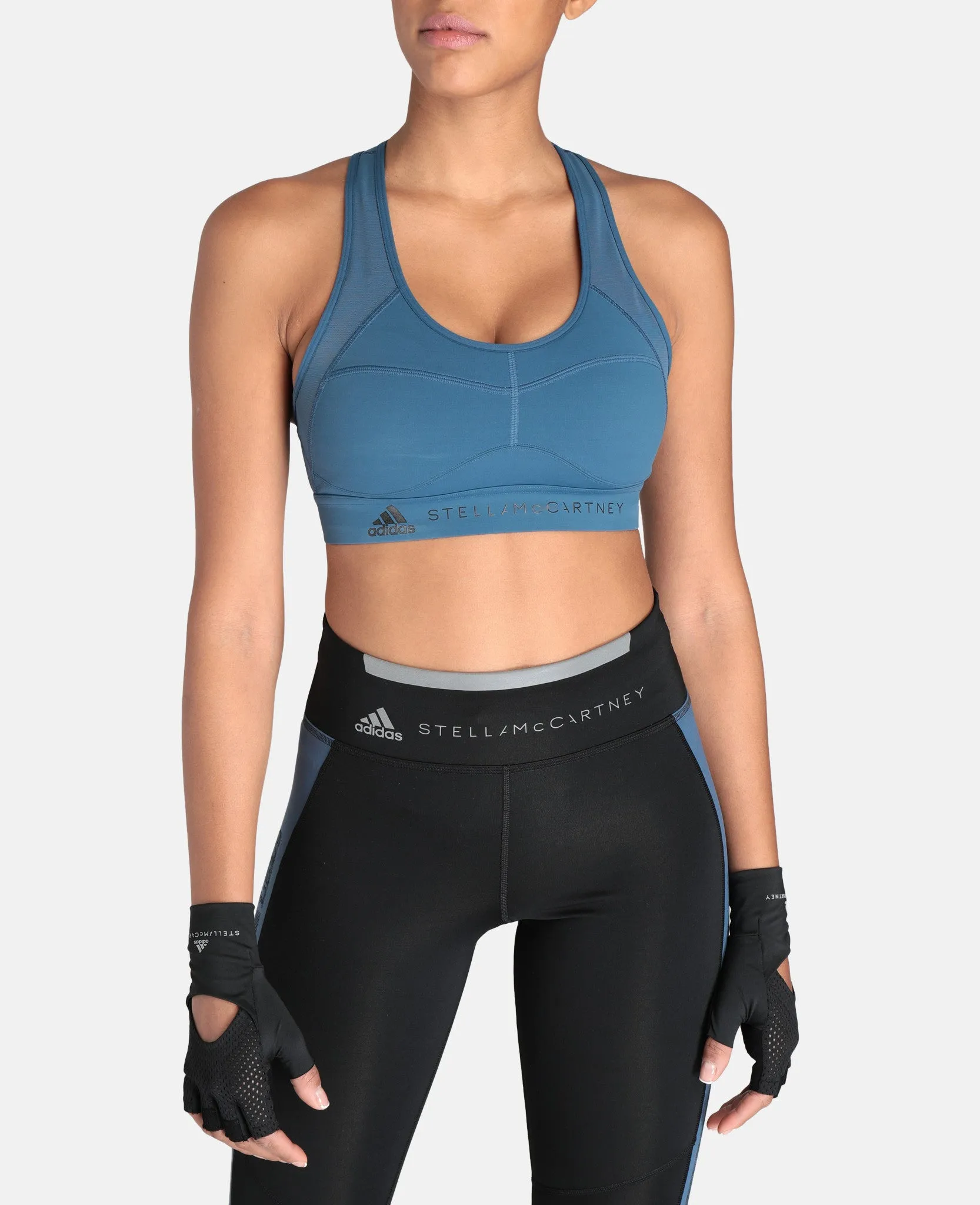 Blue Performance Essentials Bra