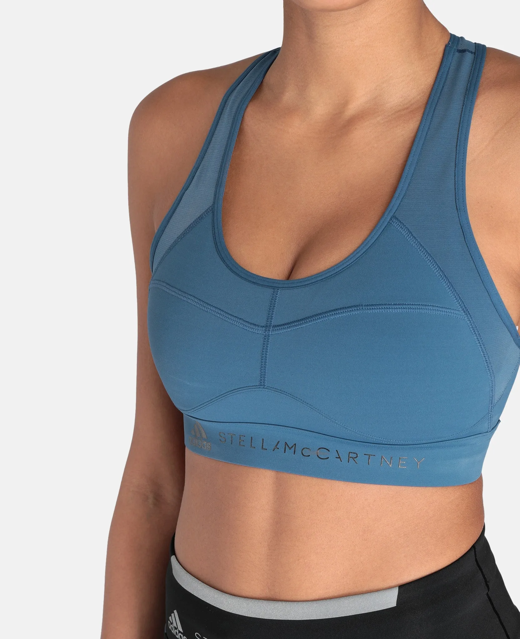 Blue Performance Essentials Bra