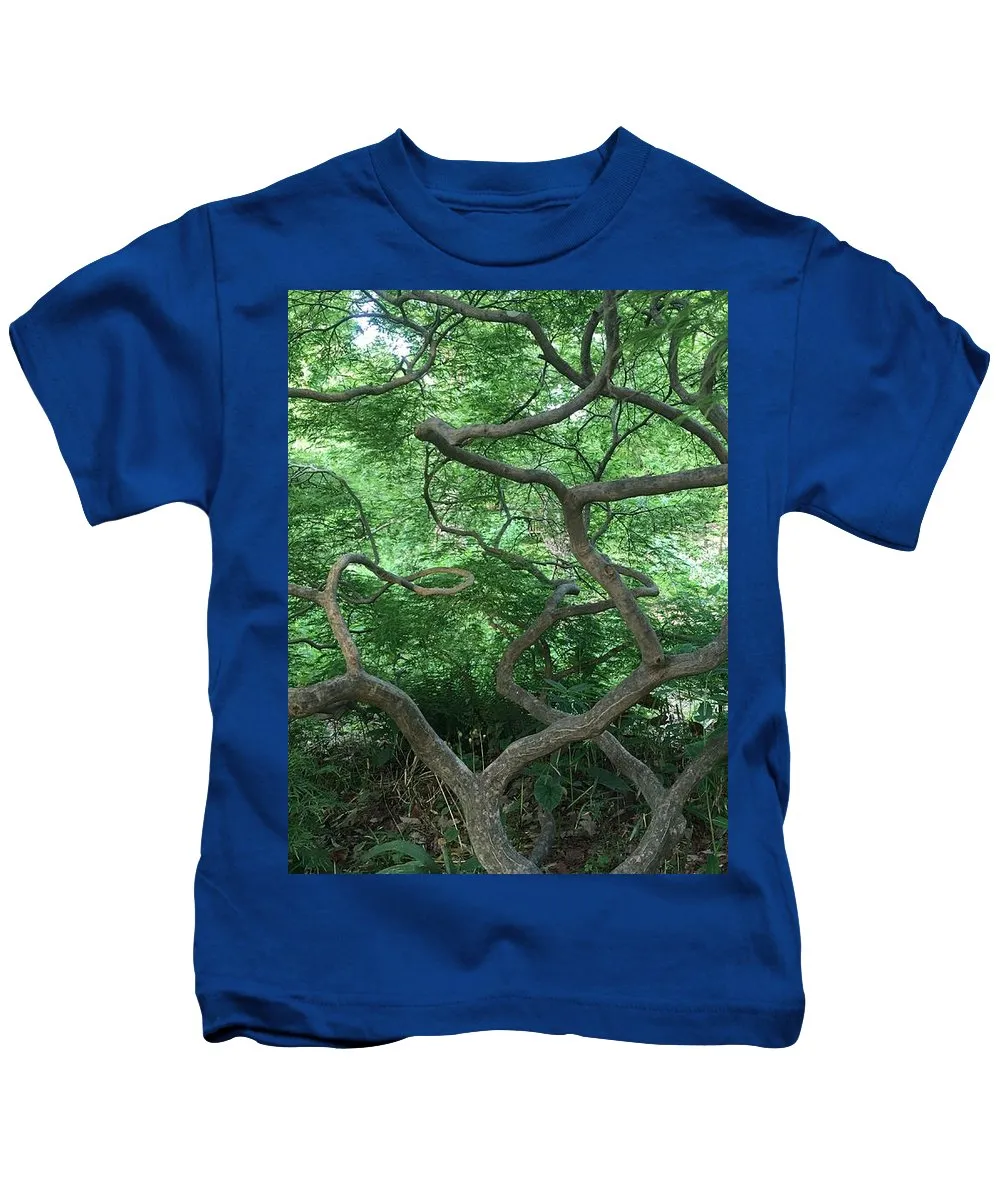 Cascading Japanese Maple - Kids T-Shirt