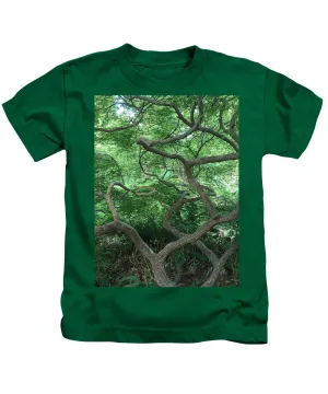 Cascading Japanese Maple - Kids T-Shirt