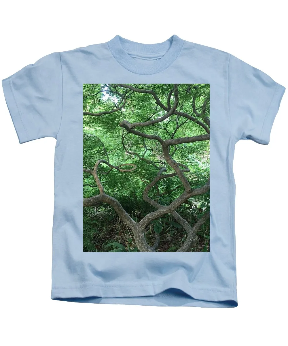 Cascading Japanese Maple - Kids T-Shirt