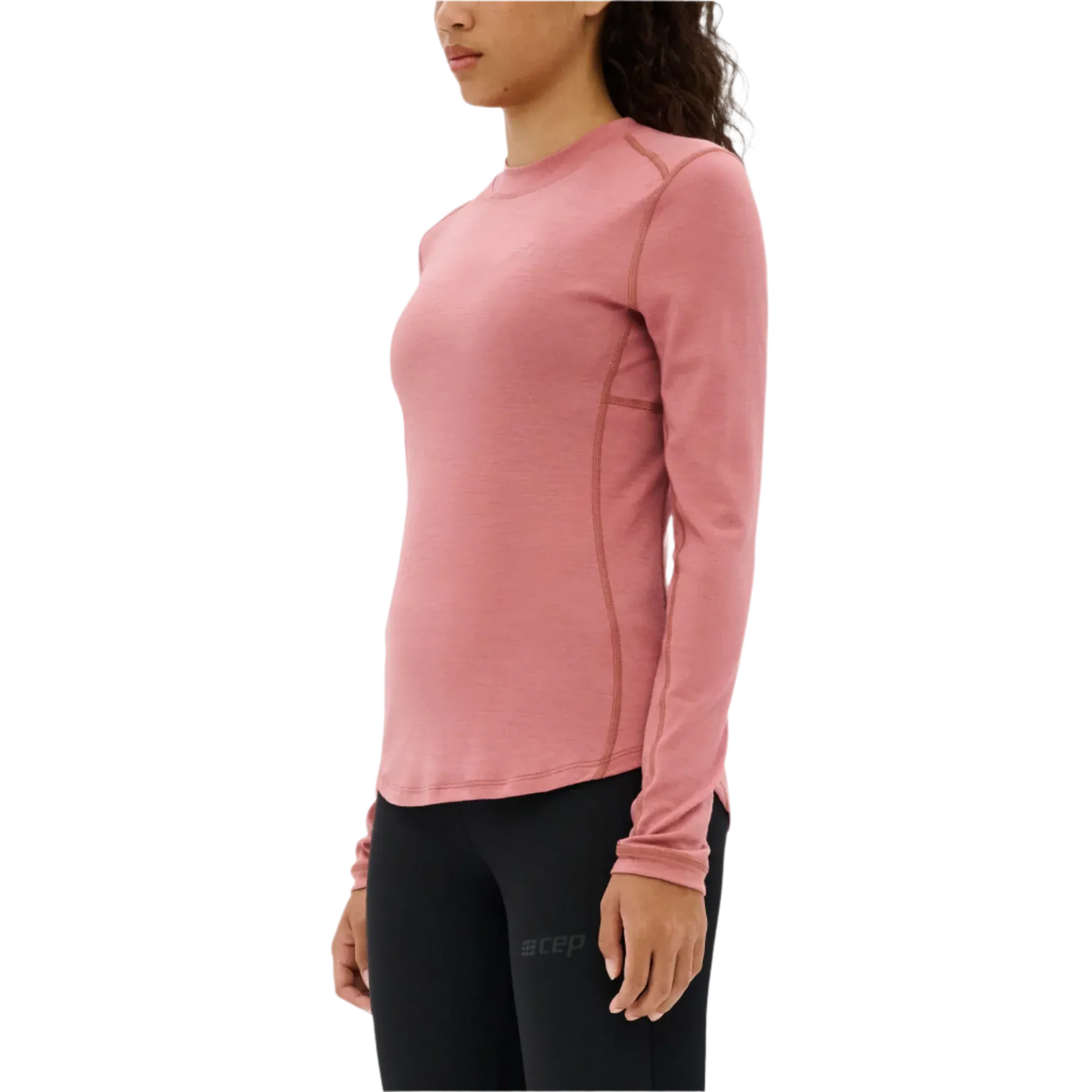 CEP | Cold Weather Merino Long Sleeve | Women's | Rose