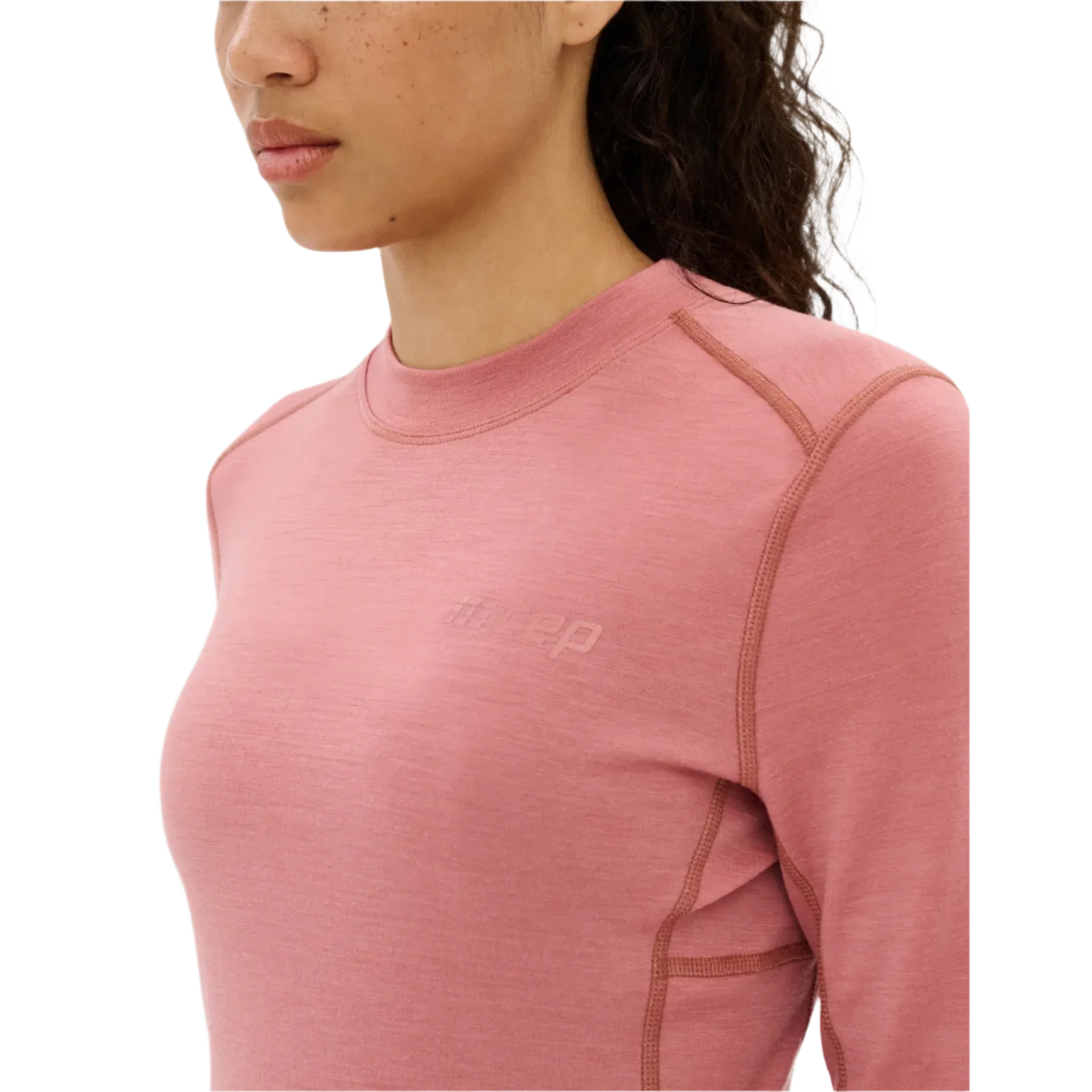 CEP | Cold Weather Merino Long Sleeve | Women's | Rose