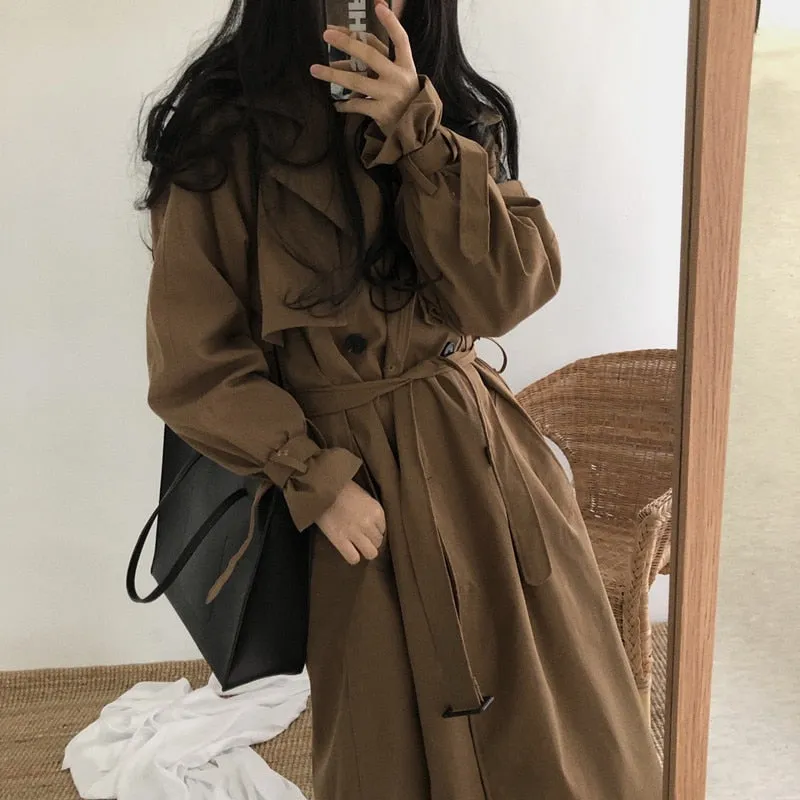 Chic Oversized Trench Coat