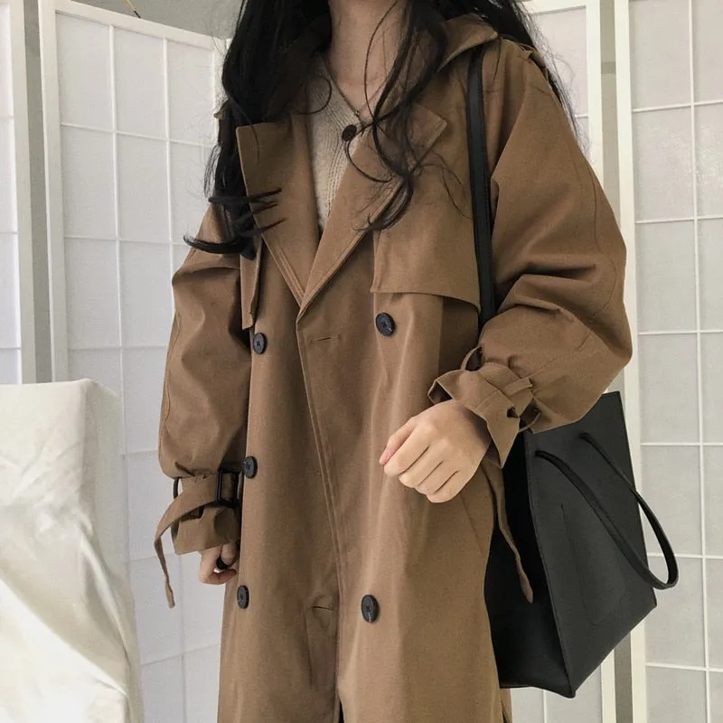 Chic Oversized Trench Coat