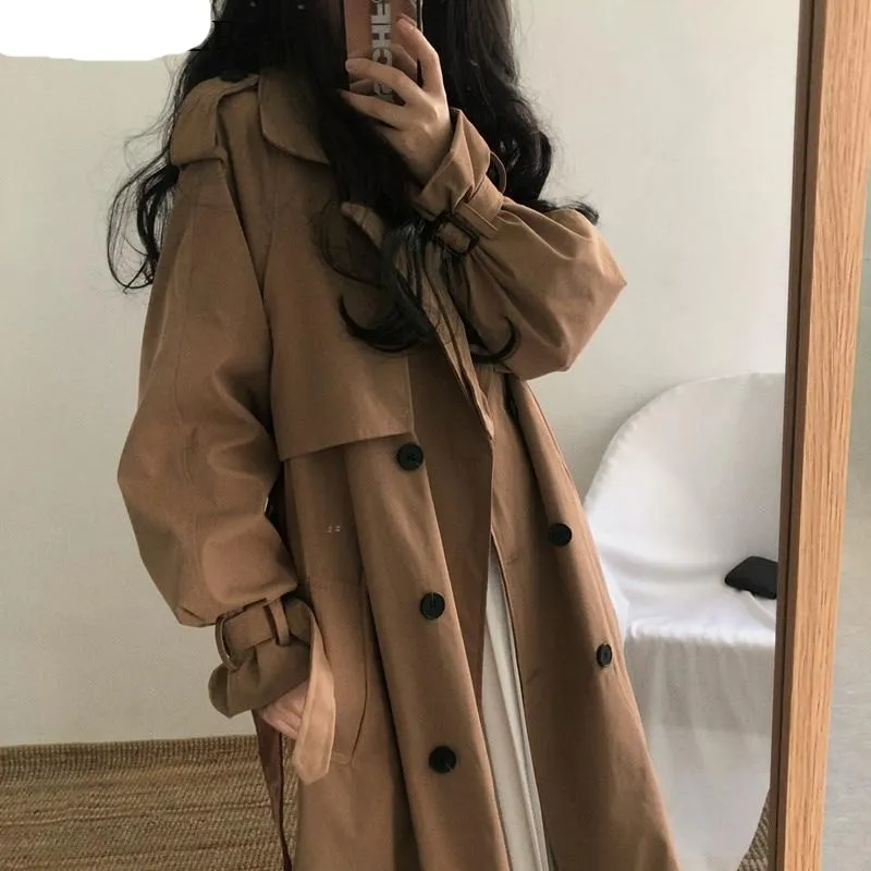 Chic Oversized Trench Coat