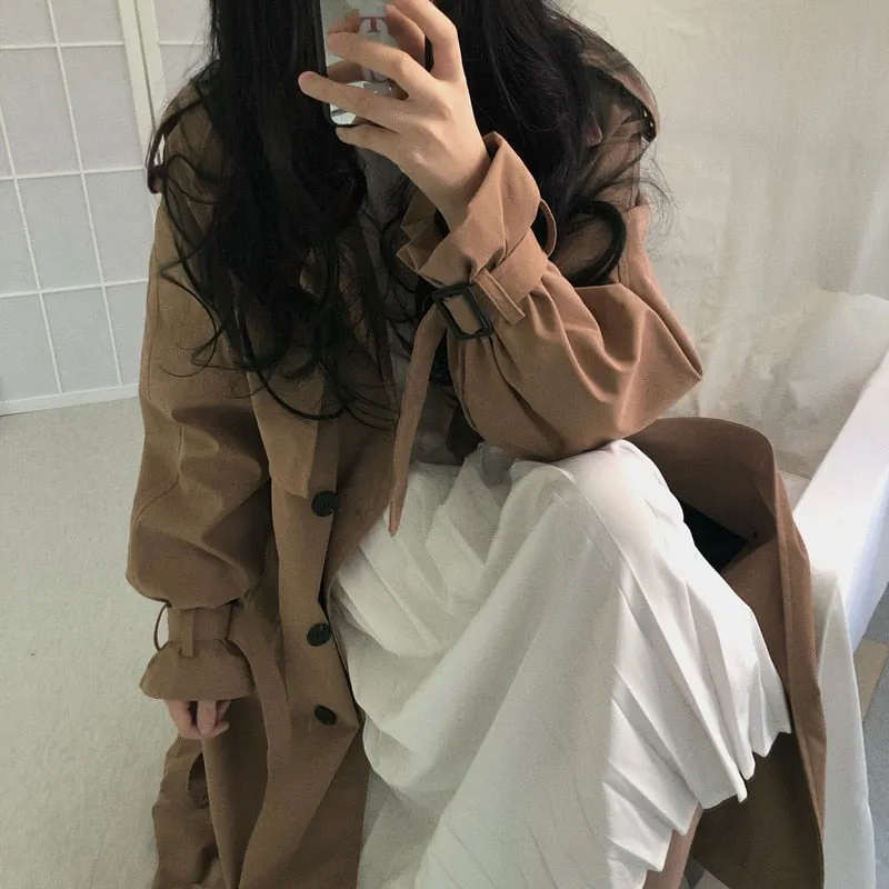 Chic Oversized Trench Coat