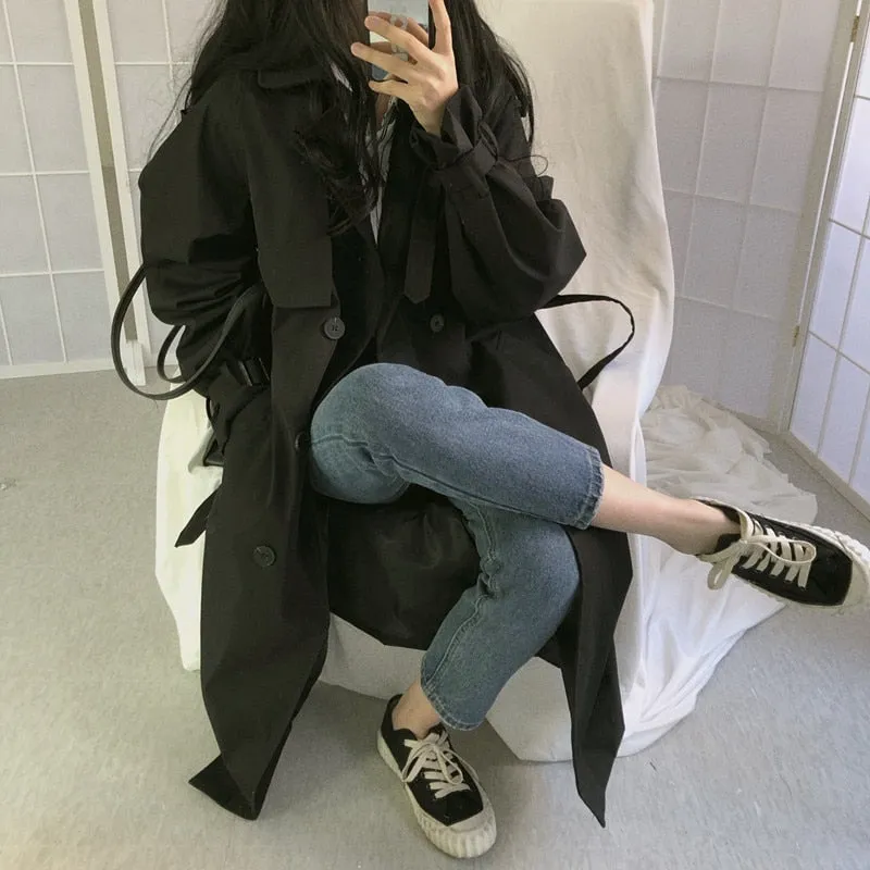 Chic Oversized Trench Coat