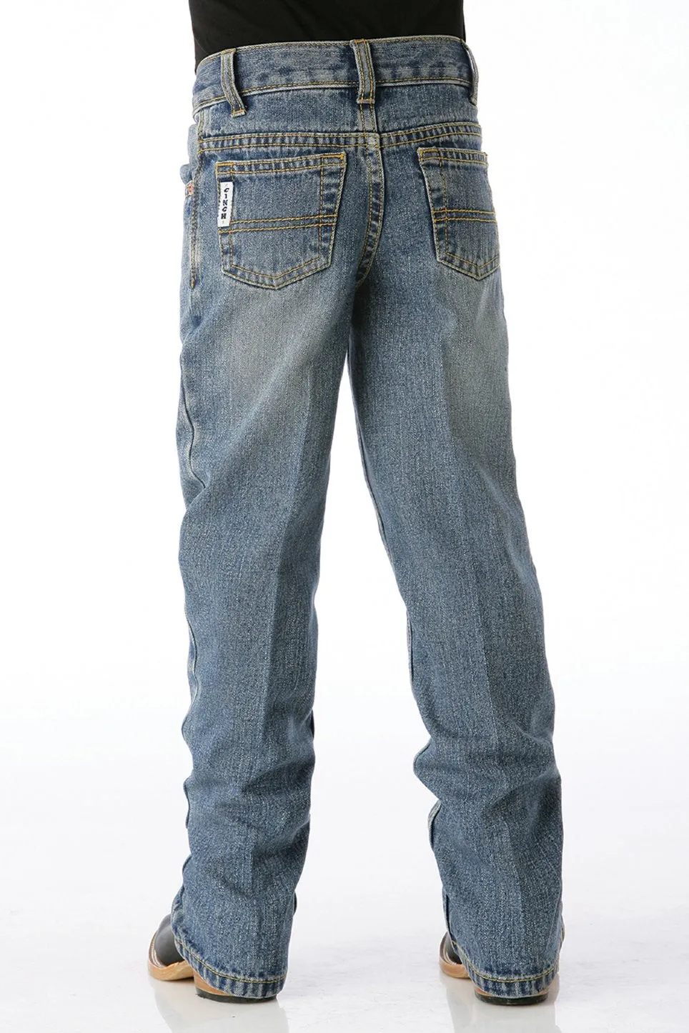 Cinch Boys Slim Fit White Label Light Wash Jeans Style MB12841001