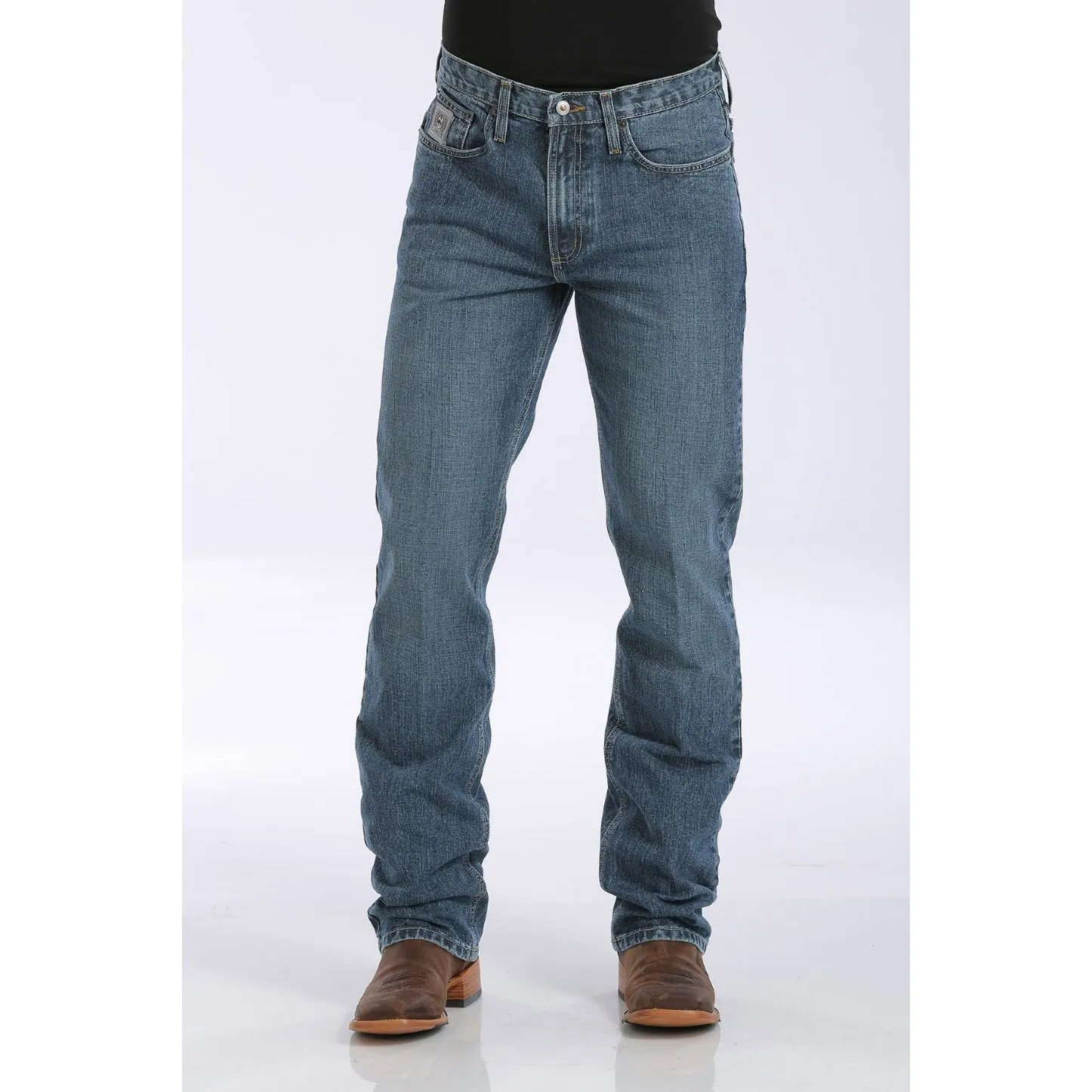 Cinch Slim Fit Silver Label Jean - Medium Stonewash