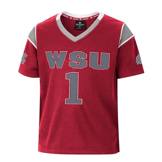 Colosseum Toddler "WSU 1 " Football Jersey