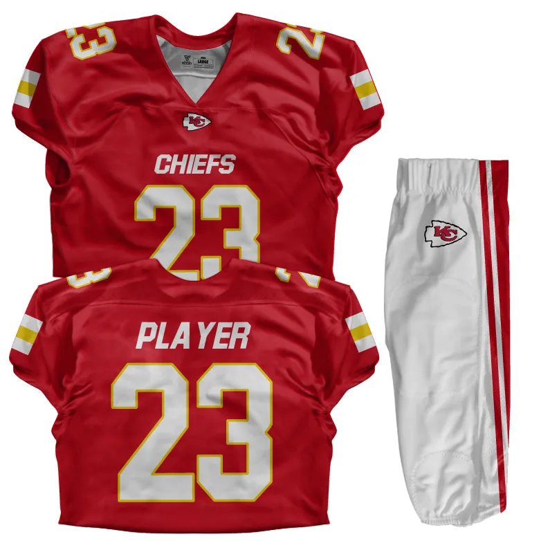 Custom Football Uniform (Youth) - Chiefs