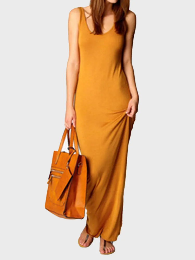 Elegant Summer Maxi Dress for Women