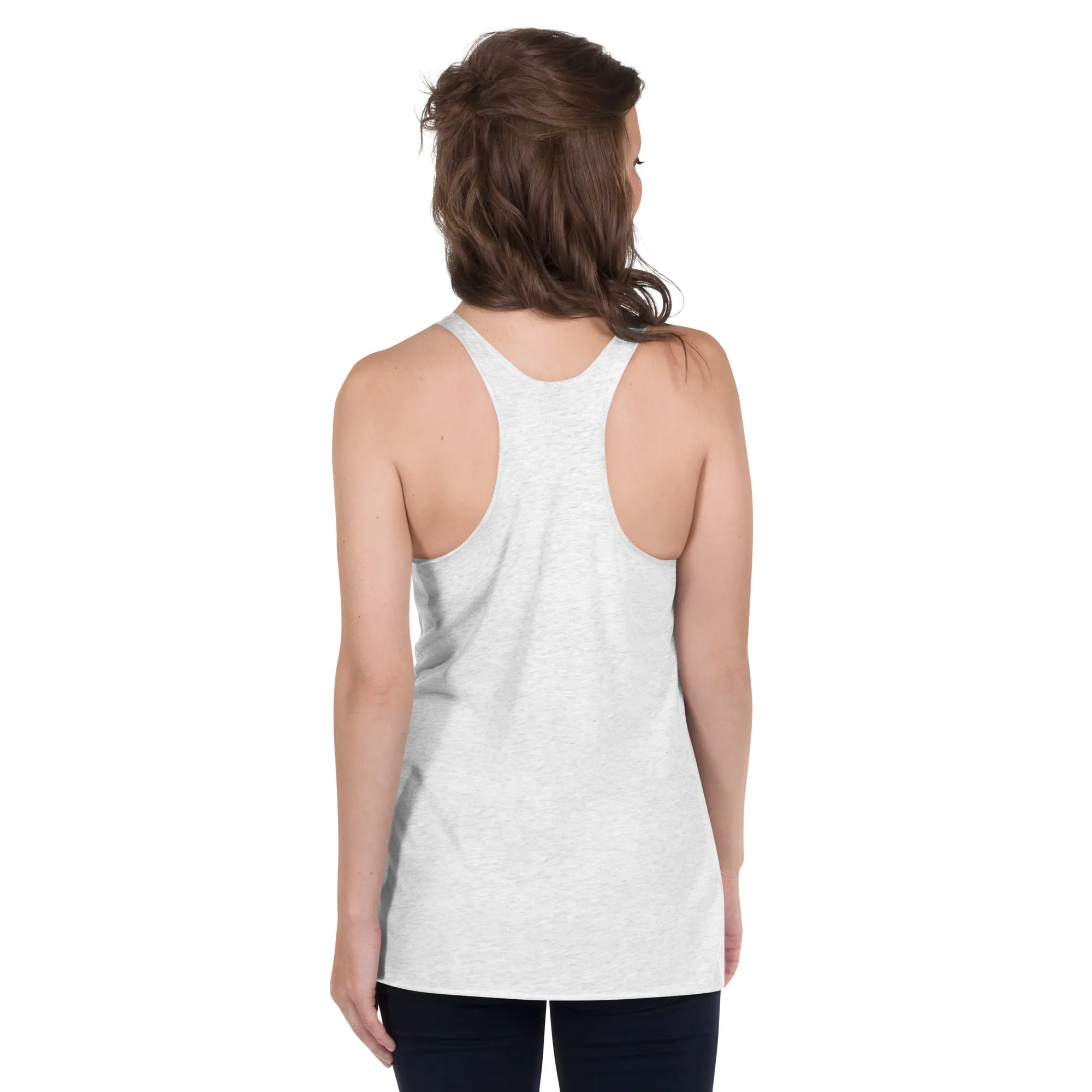 Elephant graphic racerback tanks for women