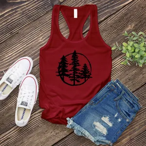 Evergreen Tree Women's Tank Top