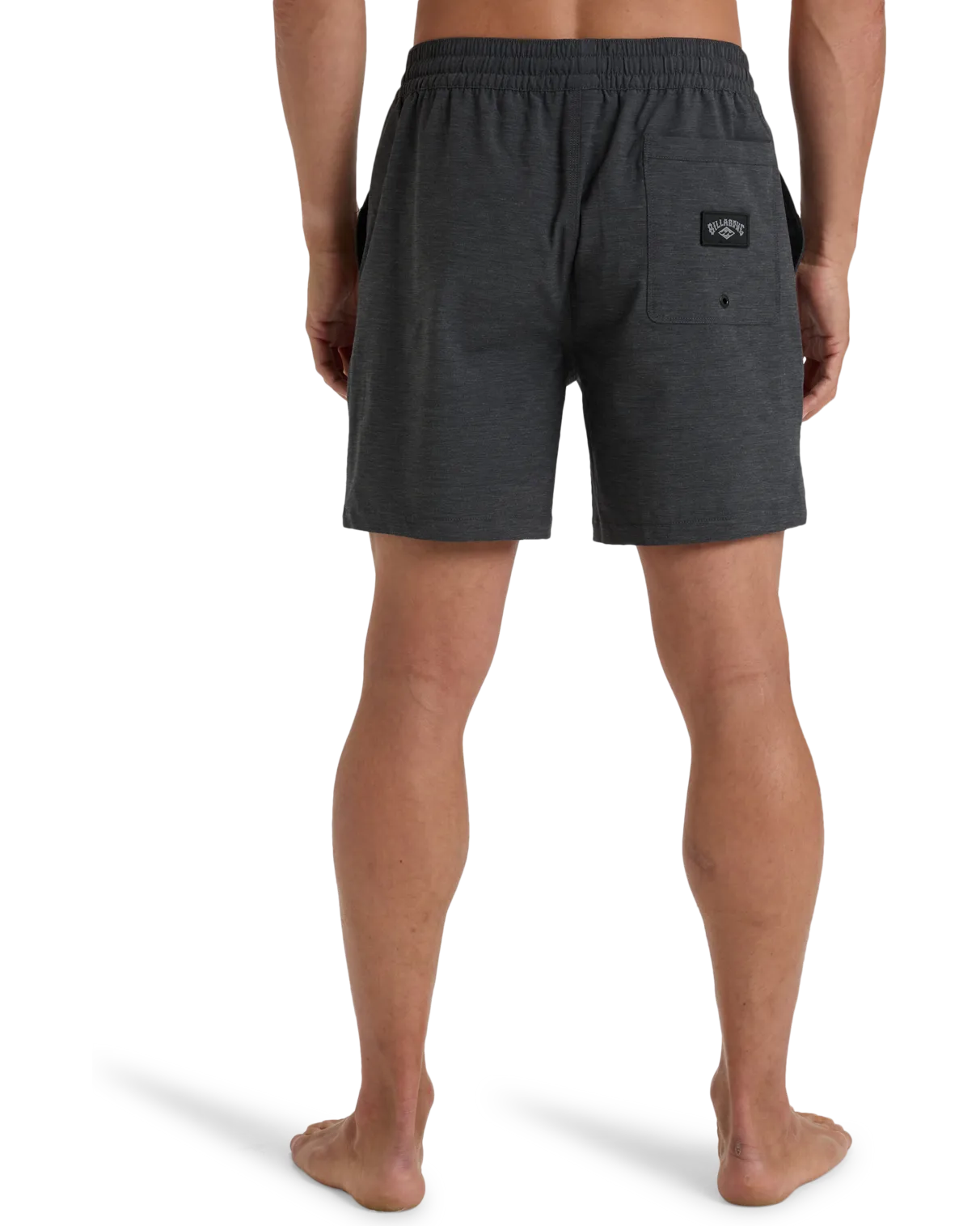 Every Other Day Layback Volley Shorts in Black