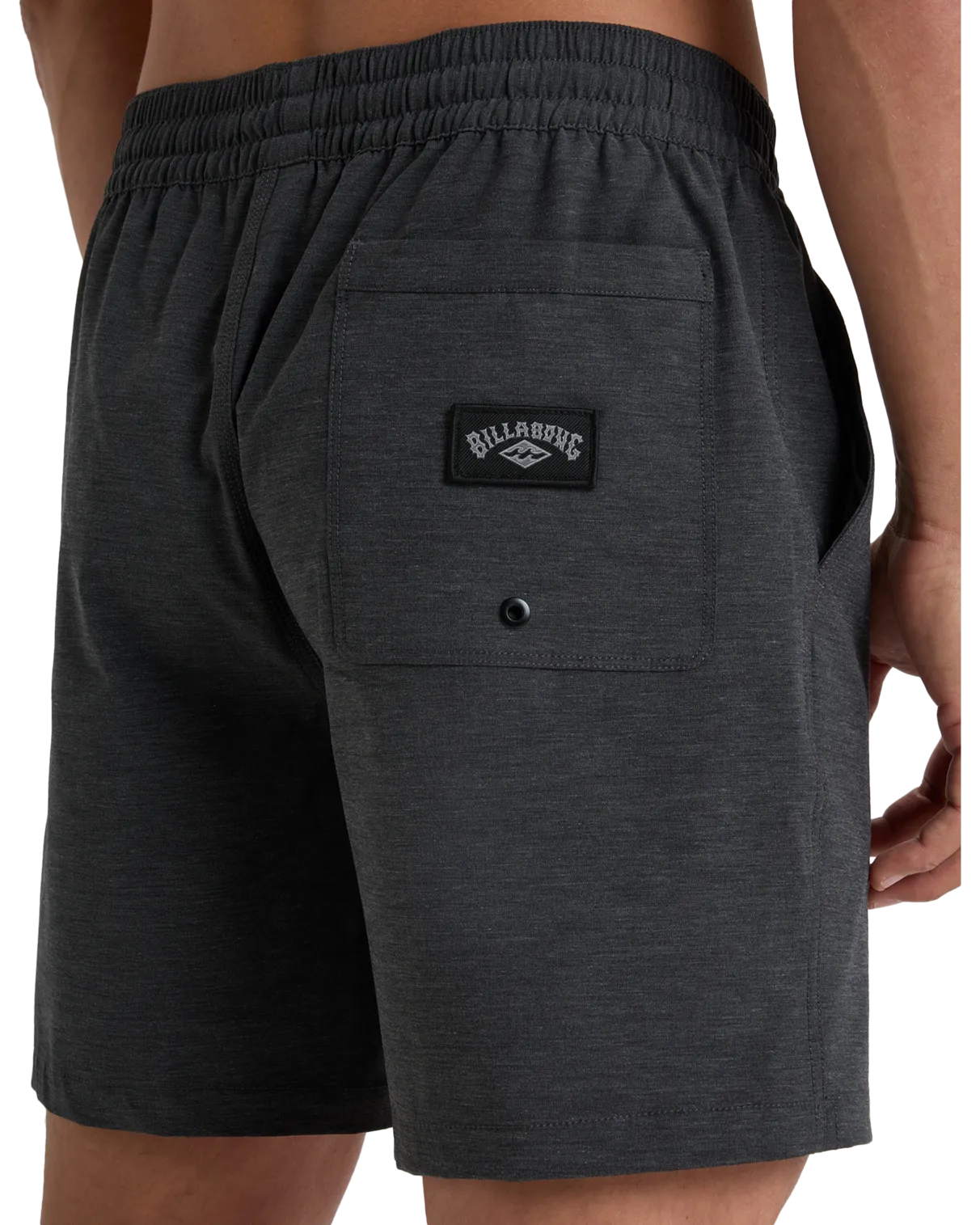 Every Other Day Layback Volley Shorts in Black