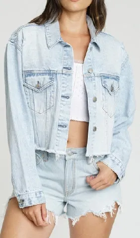 Ex Boyfriend Crop Jacket | Denim SK