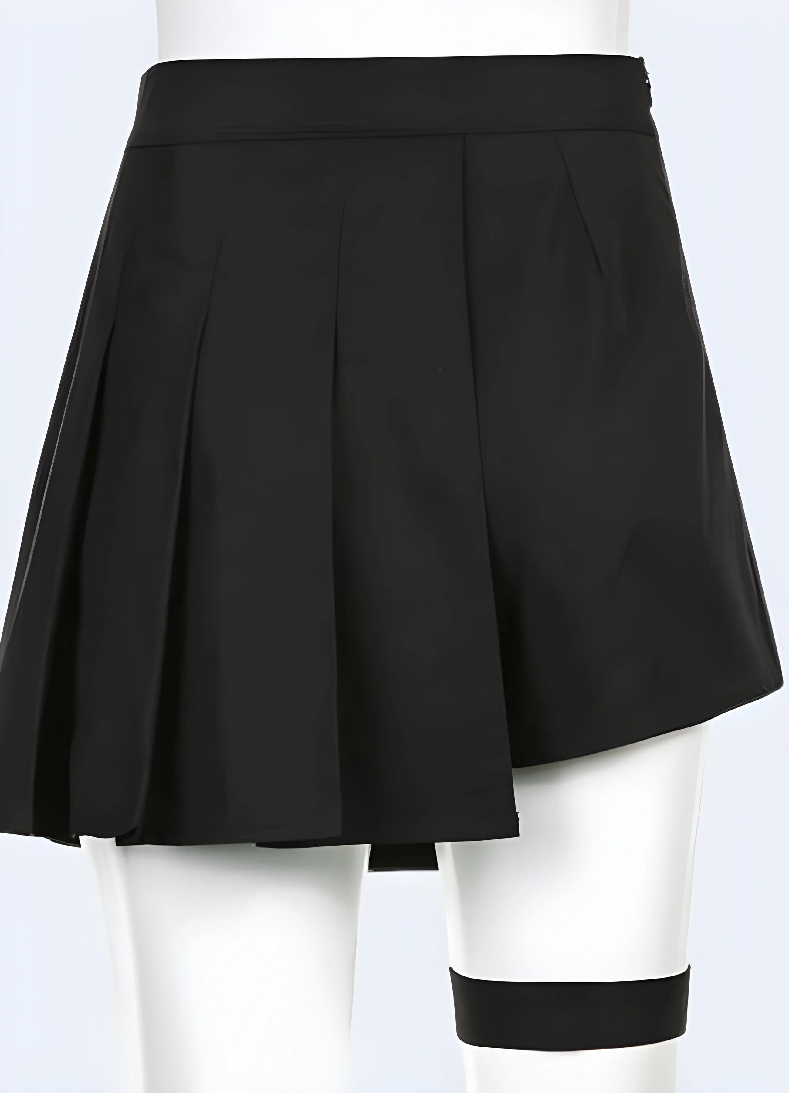 High Pleated Skirt