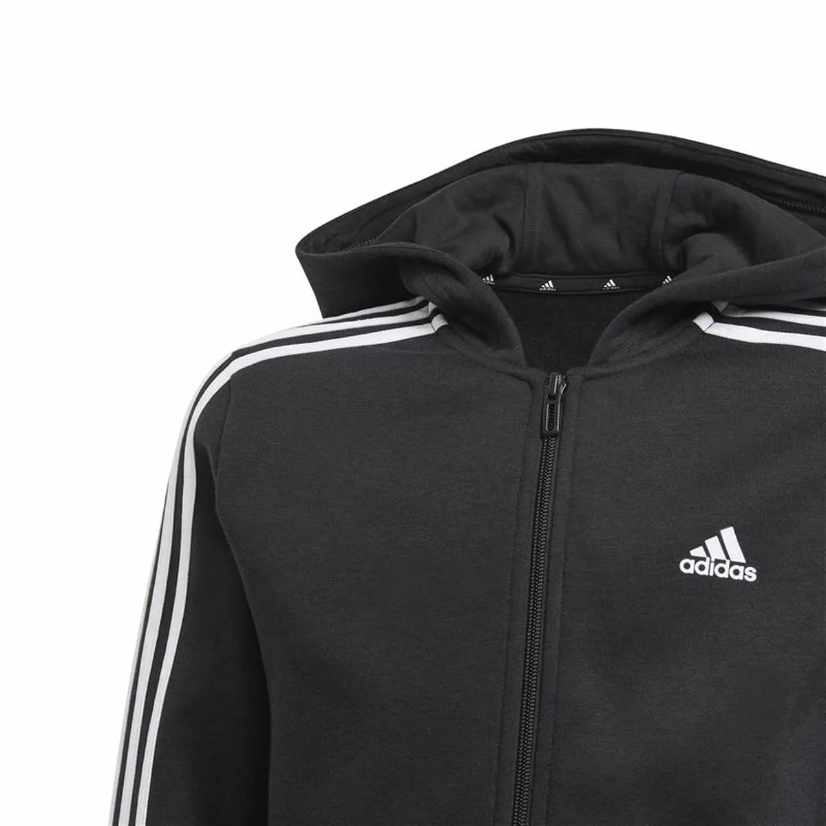 Hooded Sweatshirt For Girls Adidas Essentials Black