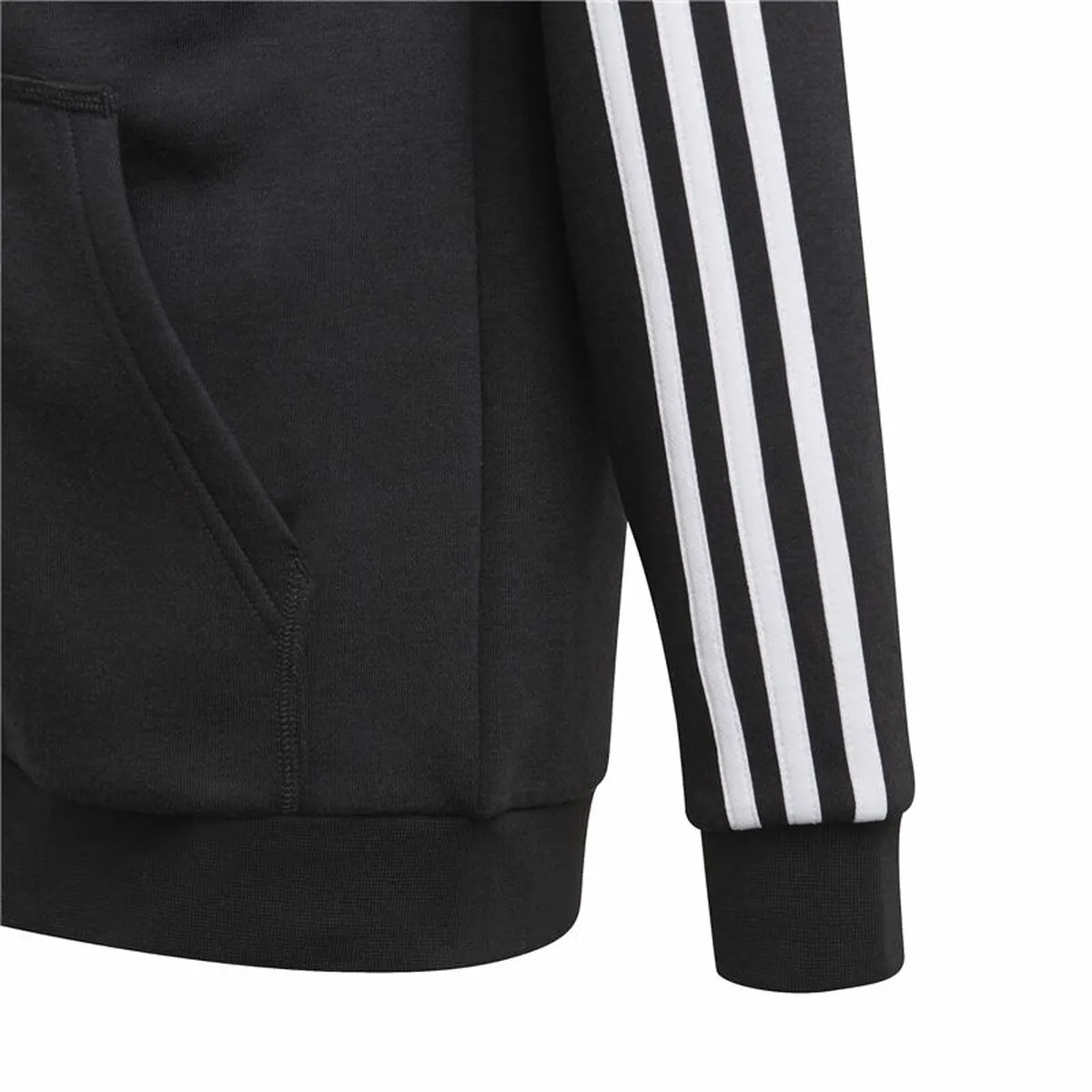 Hooded Sweatshirt For Girls Adidas Essentials Black