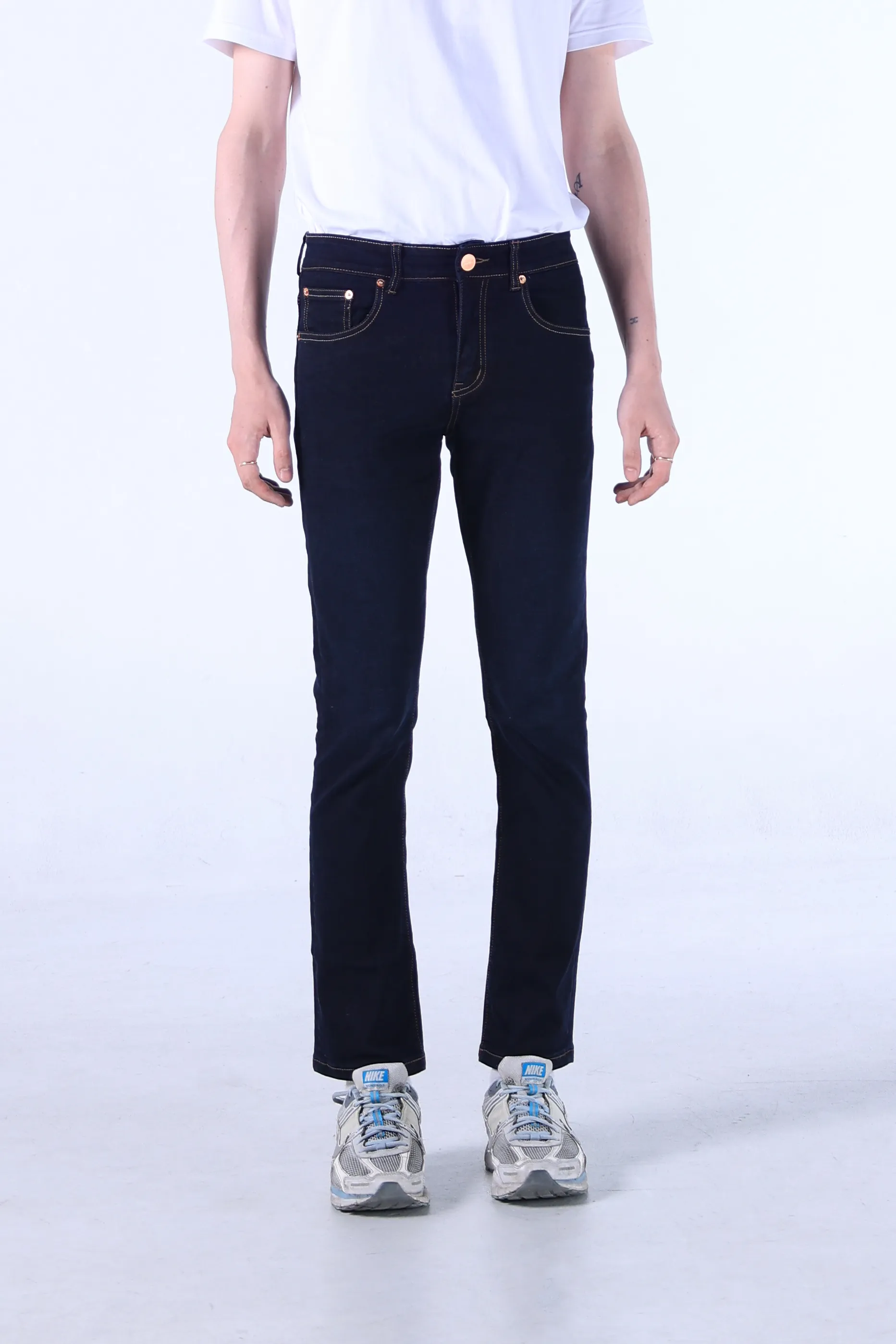 Jack Russel - Men Jeans - Handwerk J-661 Slim Fit Jet Blue