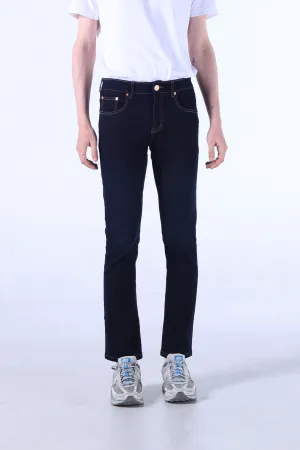 Jack Russel - Men Jeans - Handwerk J-661 Slim Fit Jet Blue