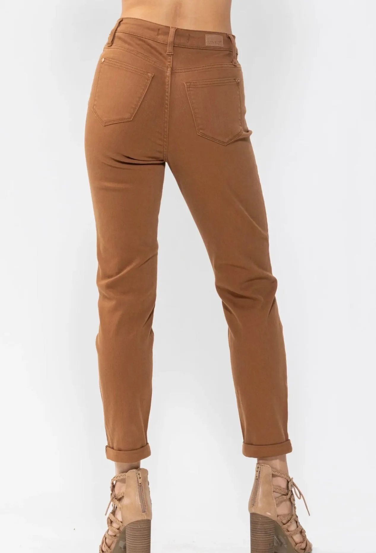 Judy Blue HW Brown Slim Fit Jean