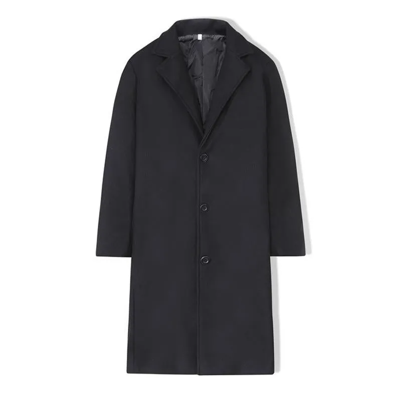 Men's British Style Slim Long Trench Coat 45391039X