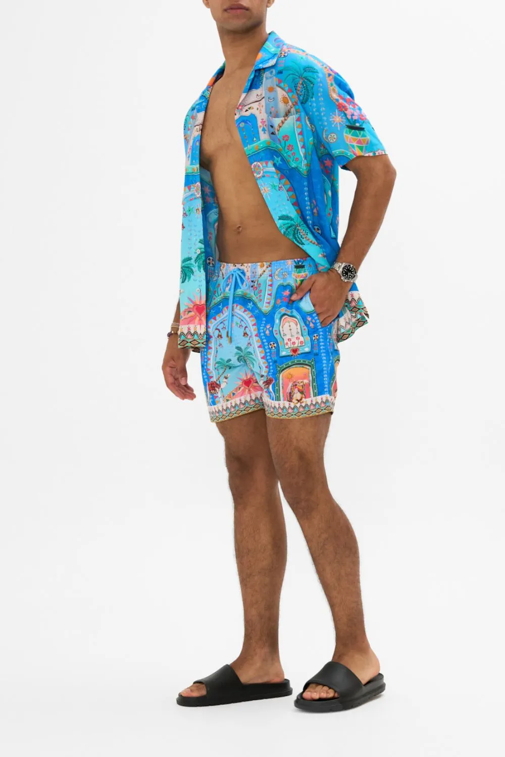 MID LENGTH BOARDSHORT A PAINTED VILLAGE