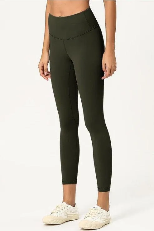 New double-sided brushed yoga pants