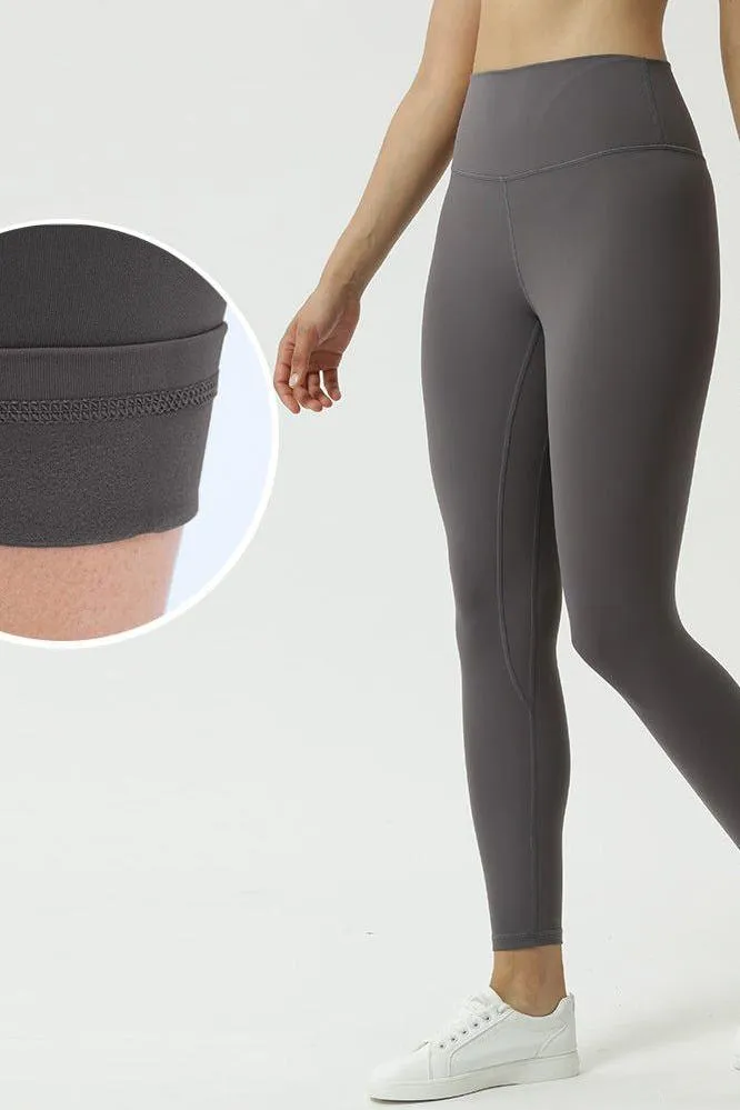 New double-sided brushed yoga pants