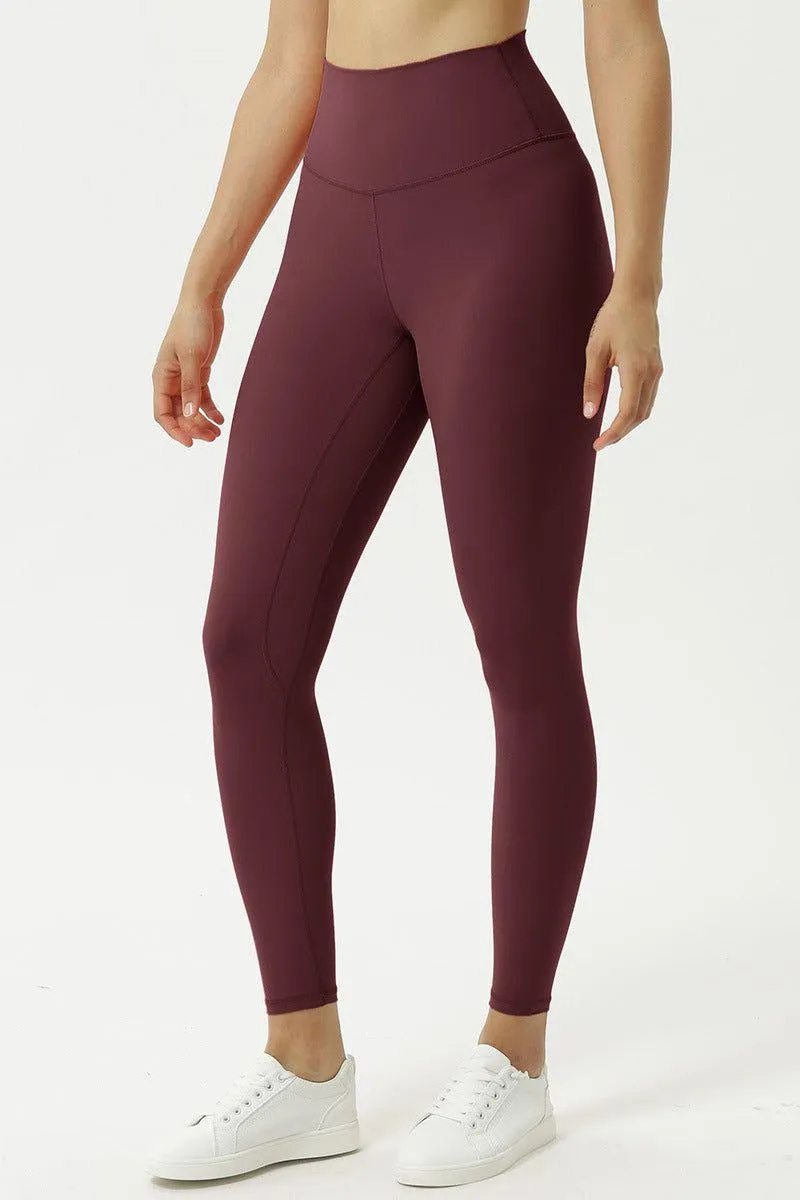 New double-sided brushed yoga pants