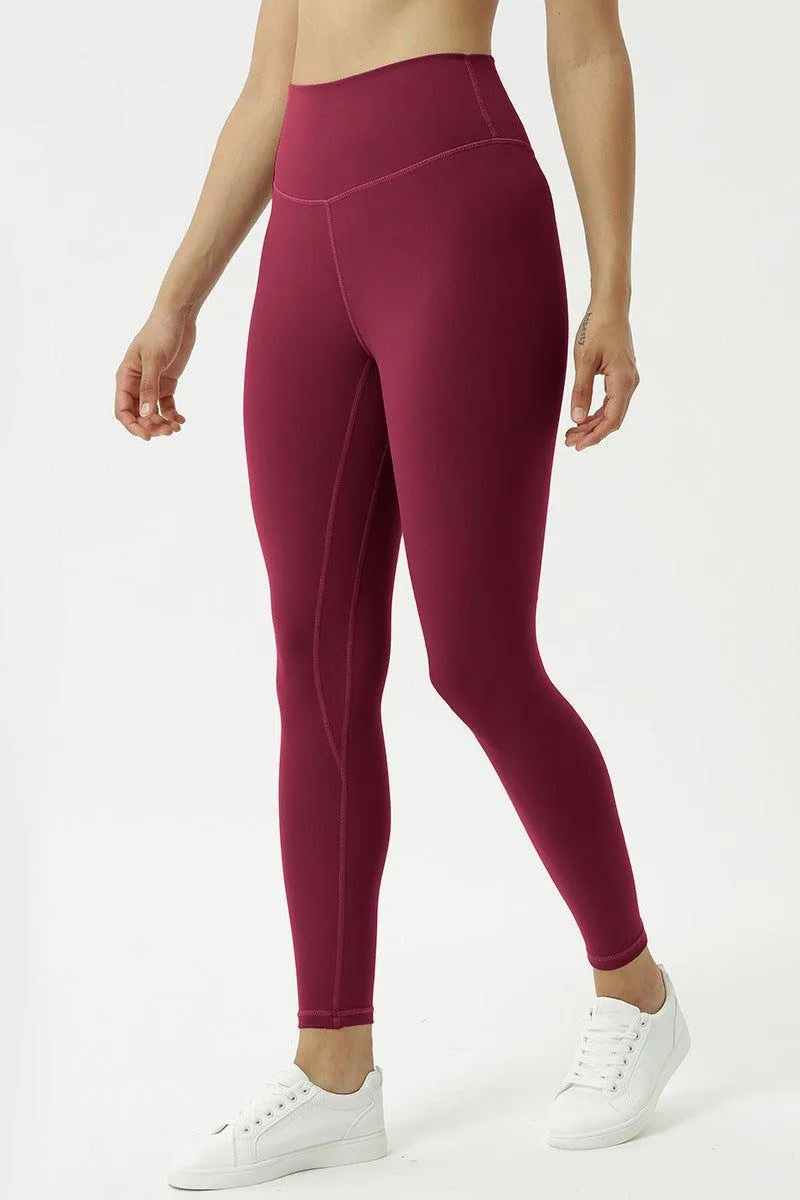 New double-sided brushed yoga pants